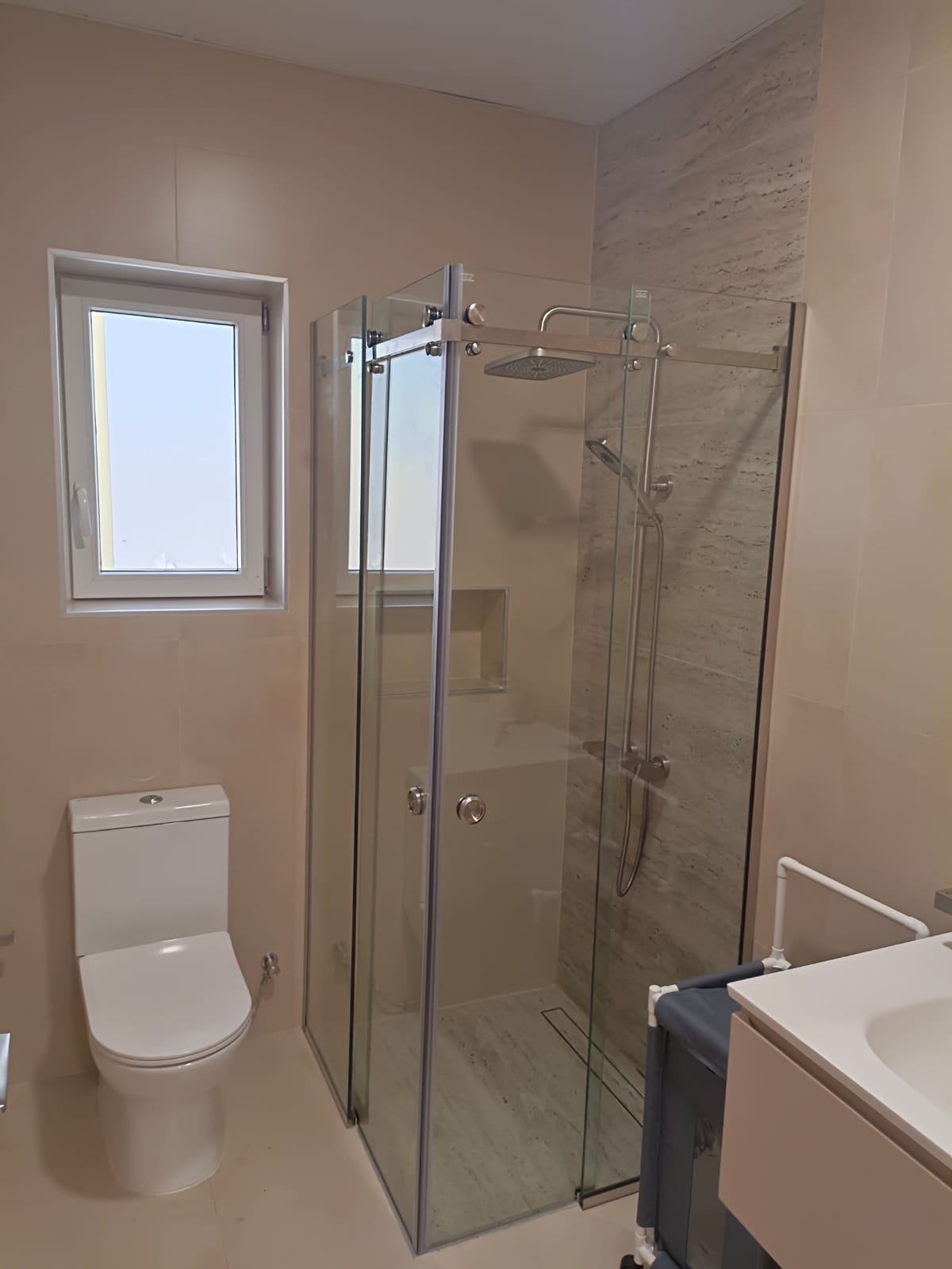 Double sliding Shower Door