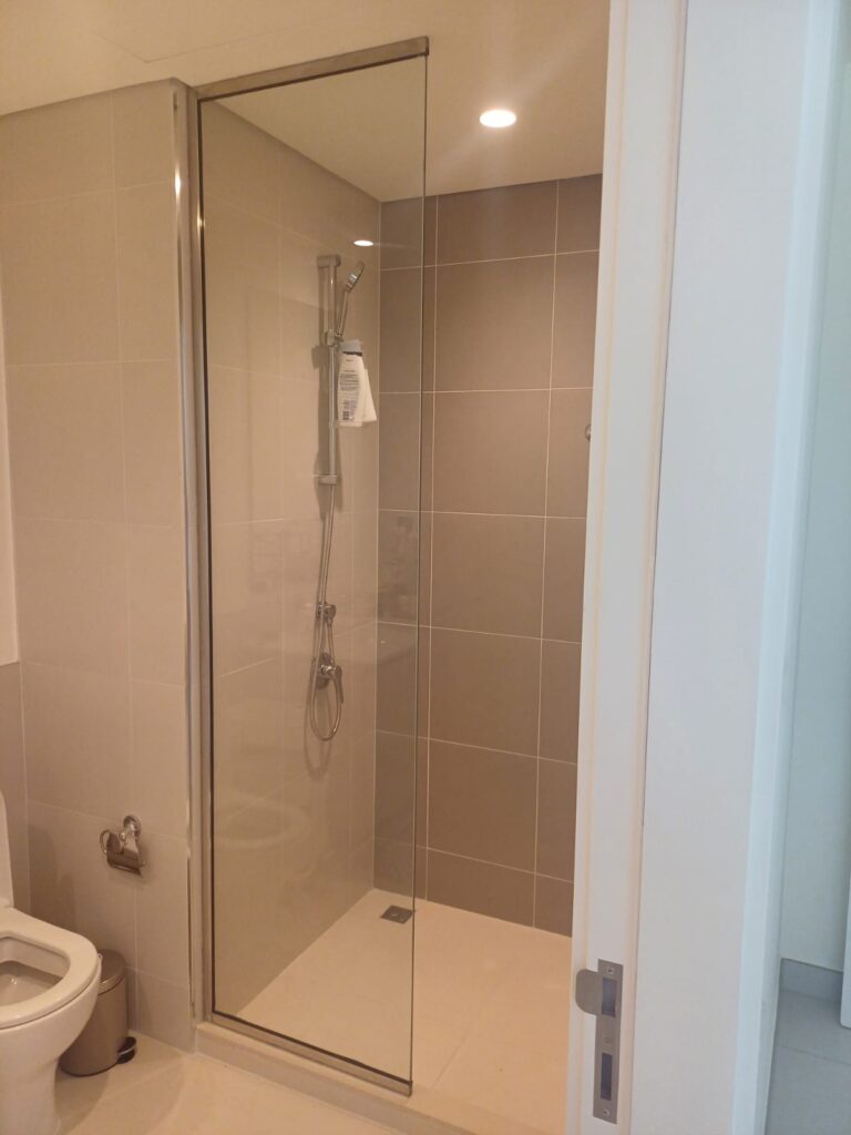 Shower Half Glass Panel